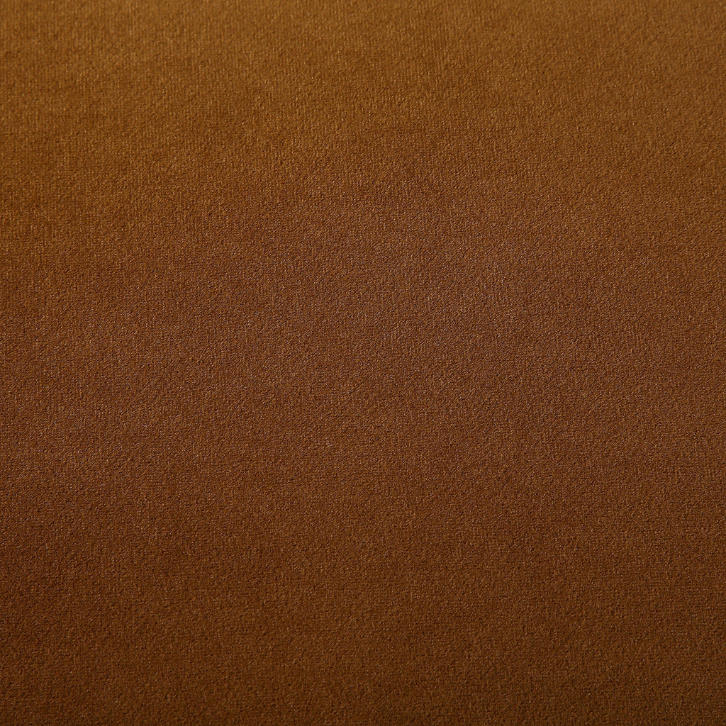 Daphnis Cinnamon Velvet Sofa, Grande Chaise Sofa Left Hand Facing